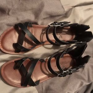 american eagle gladiator sandals